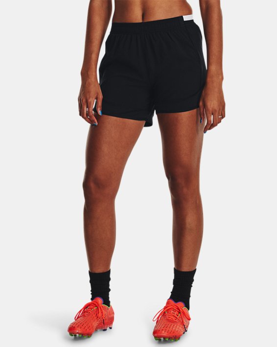 กางเกงขาสั้น UA Challenger Pro สำหรับผู้หญิง in Black image number 0